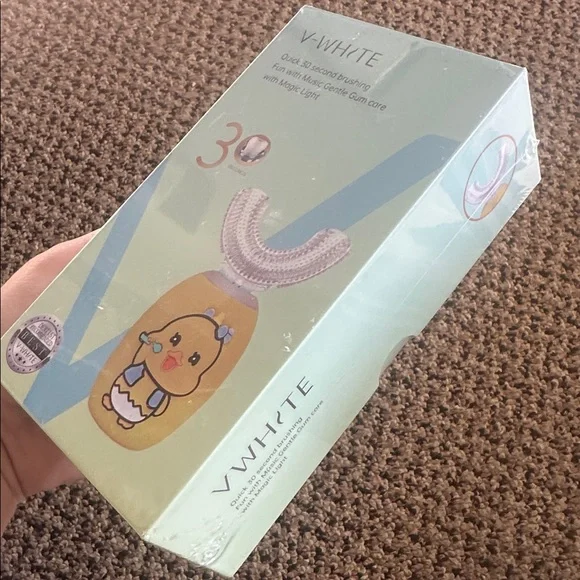 Kids Ultrasonic Electric U-Shaped Toothbrush For Teeth - 360° Mouth Cleansing - Picture 9 of 9